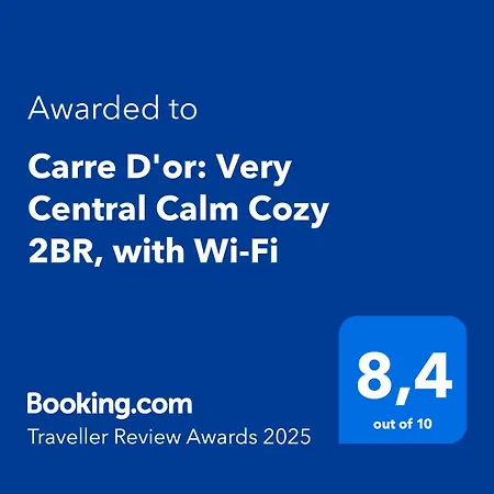 Carre D'or: Very Calm Cozy 2br, With Wi-fi Apartment *